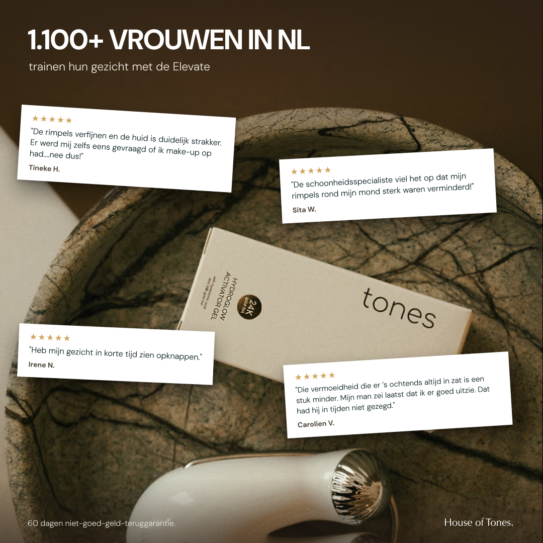 House of Tones advertentie, proof, vierkant formaat