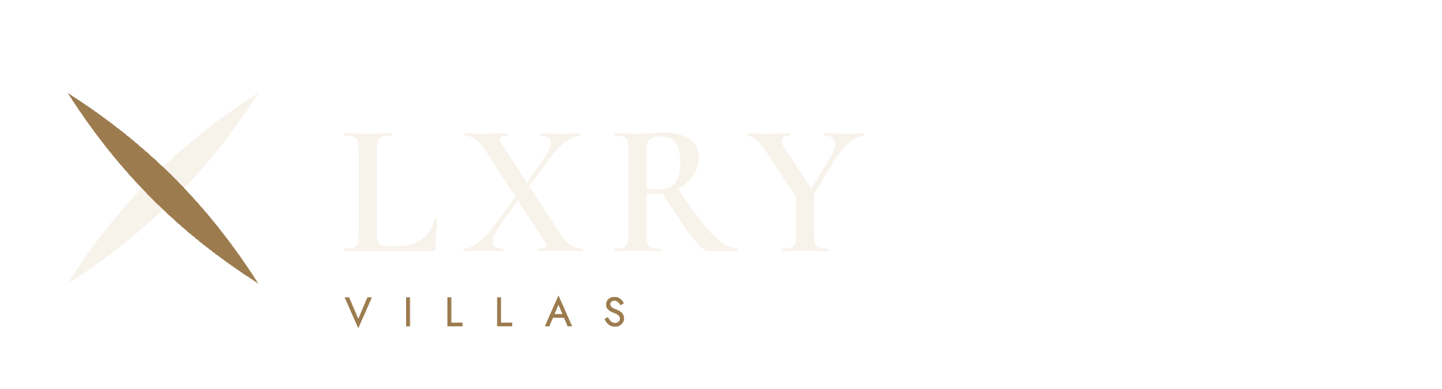 Nieuw logo LXRY Villas